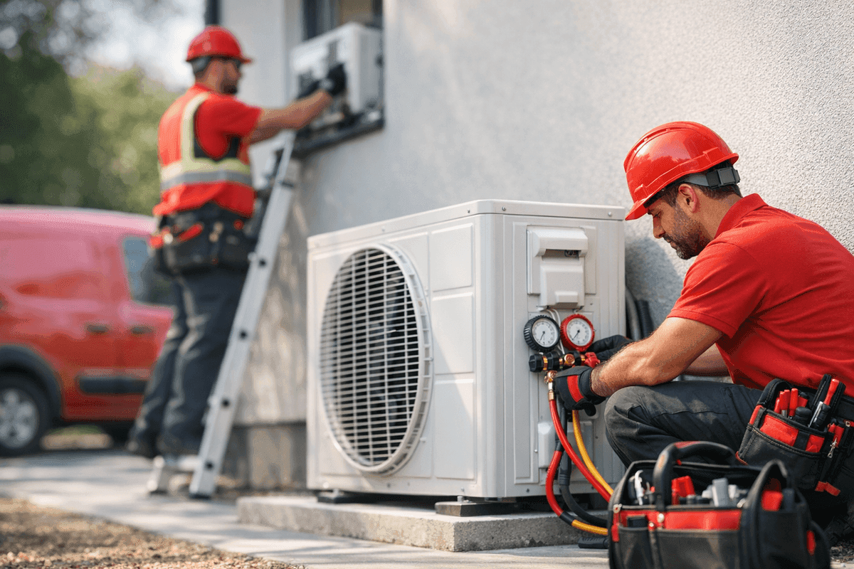AC Installation service by Brook HVAC