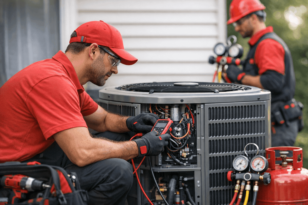 AC Repair service by Brook HVAC
