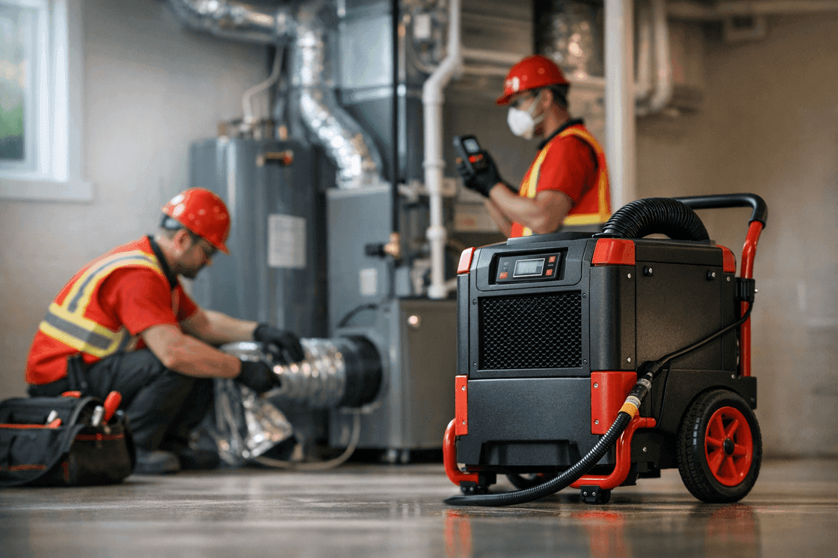 Dehumidifiers service by Brook HVAC