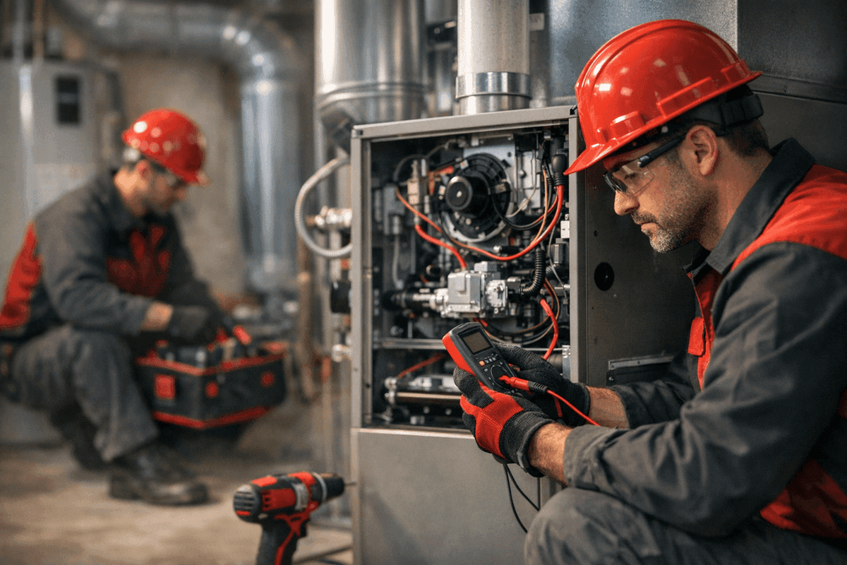 Furnace Repair service by Brook HVAC