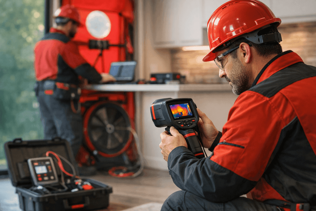 Home Energy Audits service by Brook HVAC
