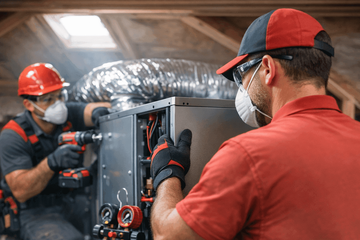 HVAC Installation service by Brook HVAC