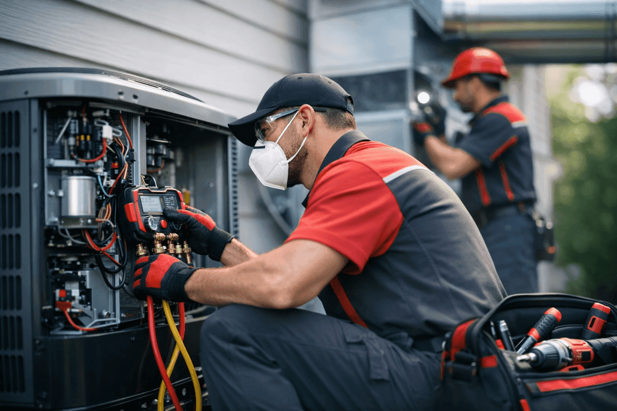 HVAC Maintenance service by Brook HVAC