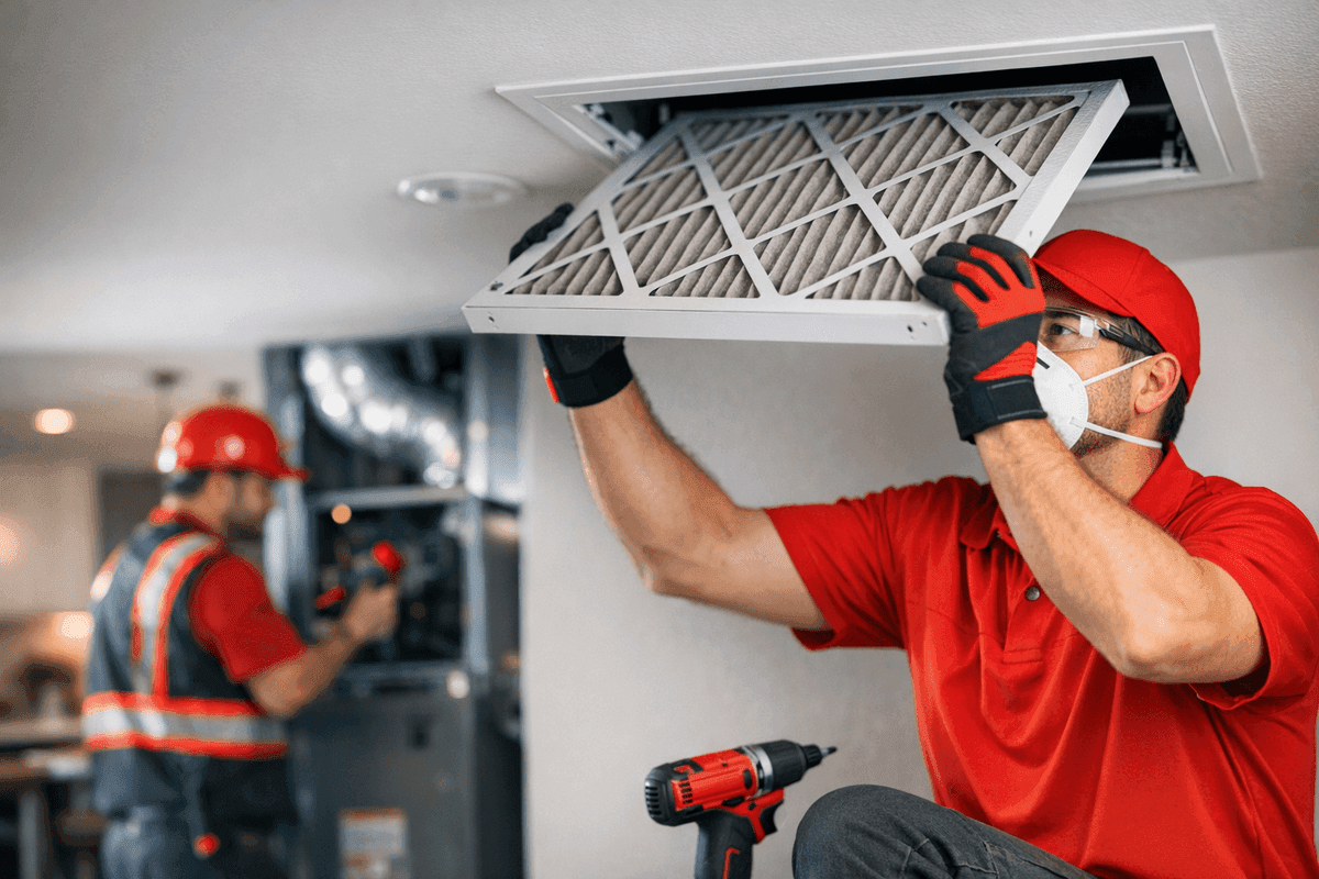 Indoor Air Quality service by Brook HVAC