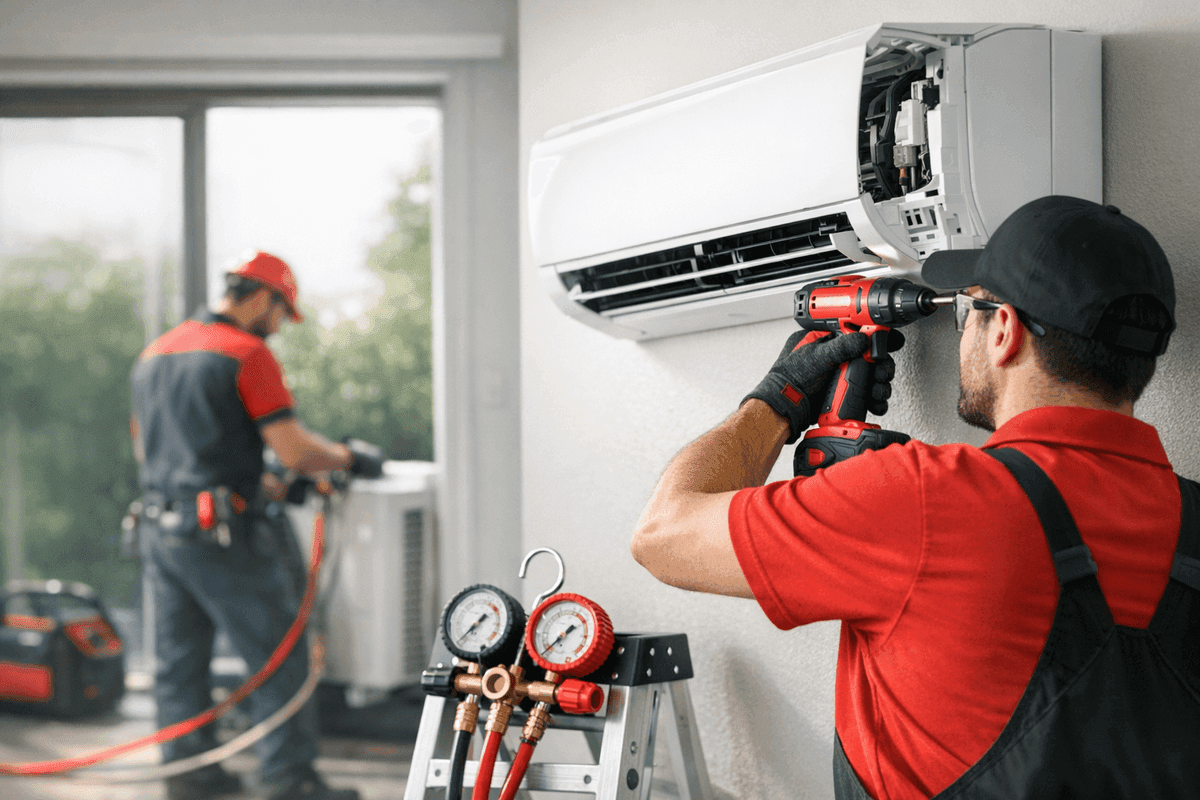Mini-Splits service by Brook HVAC
