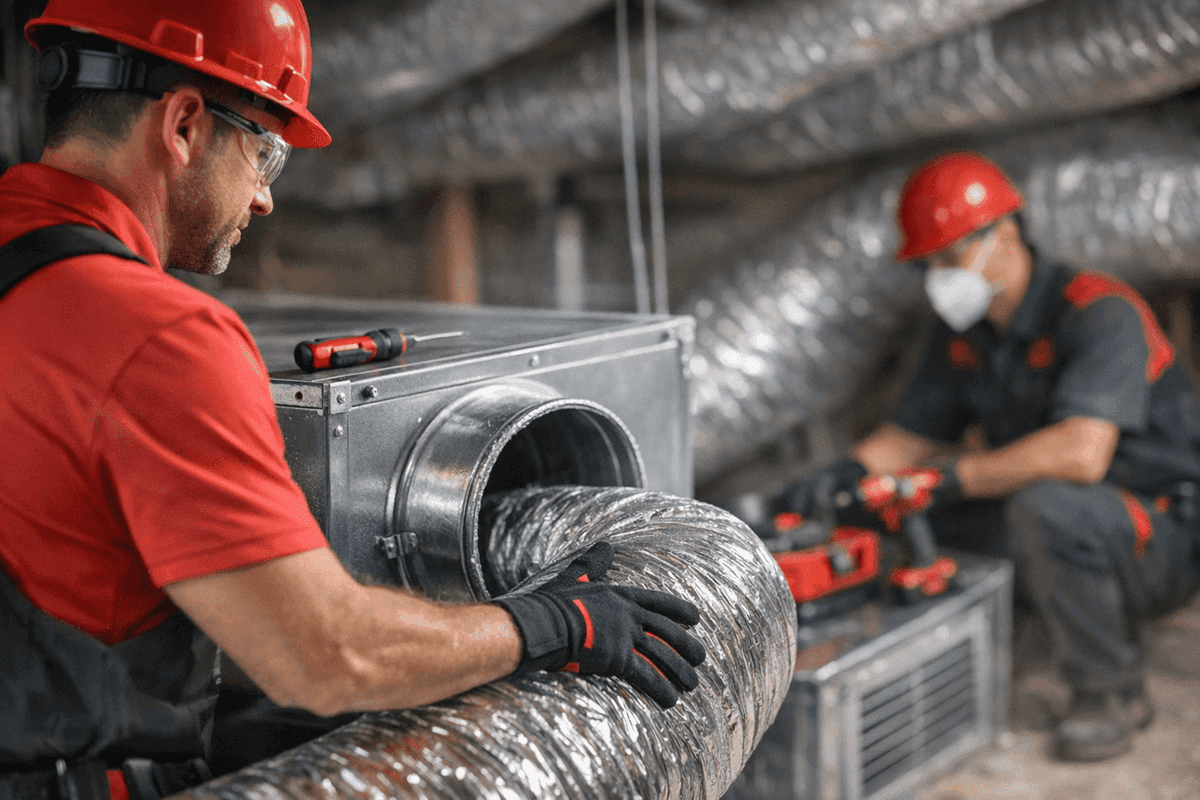 Ventallation service by Brook HVAC